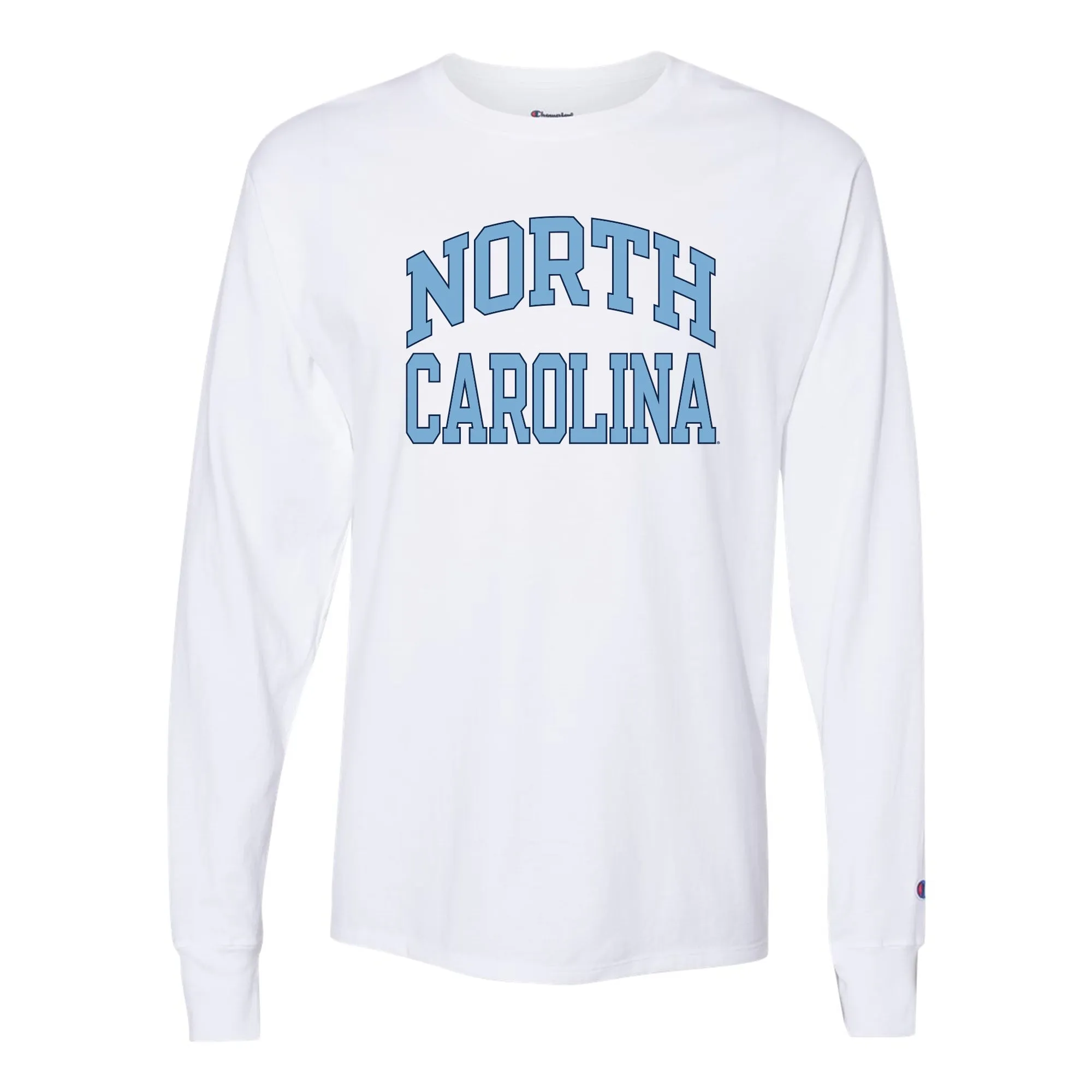 Arch North Carolina Long Sleeve T-Shirt - White