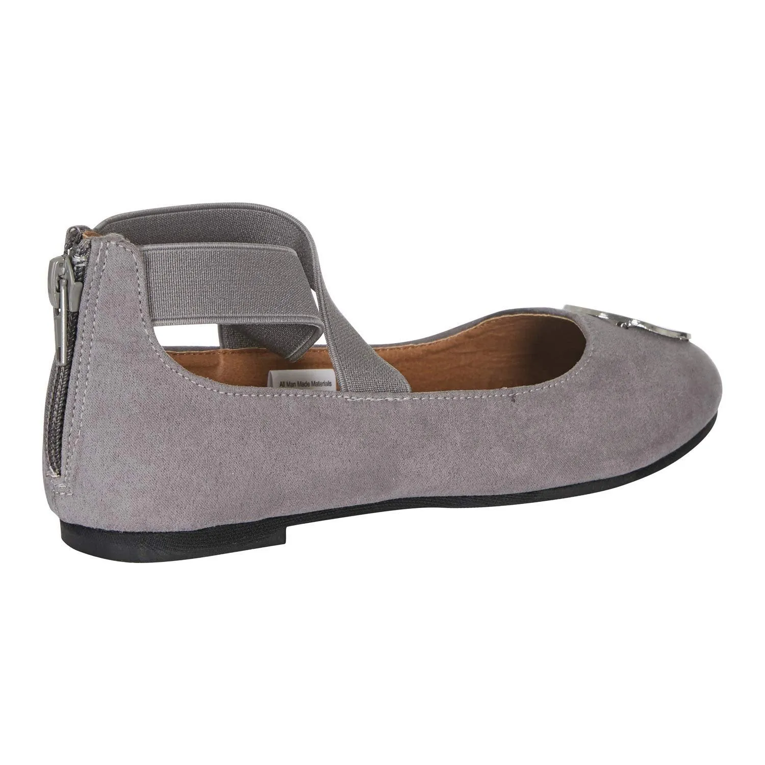 bebe Girls Flats Elastic Ankle Straps Summer Dress Mary Jane Sandals