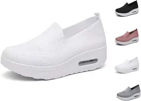 Bridge Cutters Women's Orthopedic Slope Heel Shoes Platform Shoes Orthopedic Road Walking Shoes Skate Shoes Sports Sandals mesh Flat Shoes Sports Outdoor Shoes