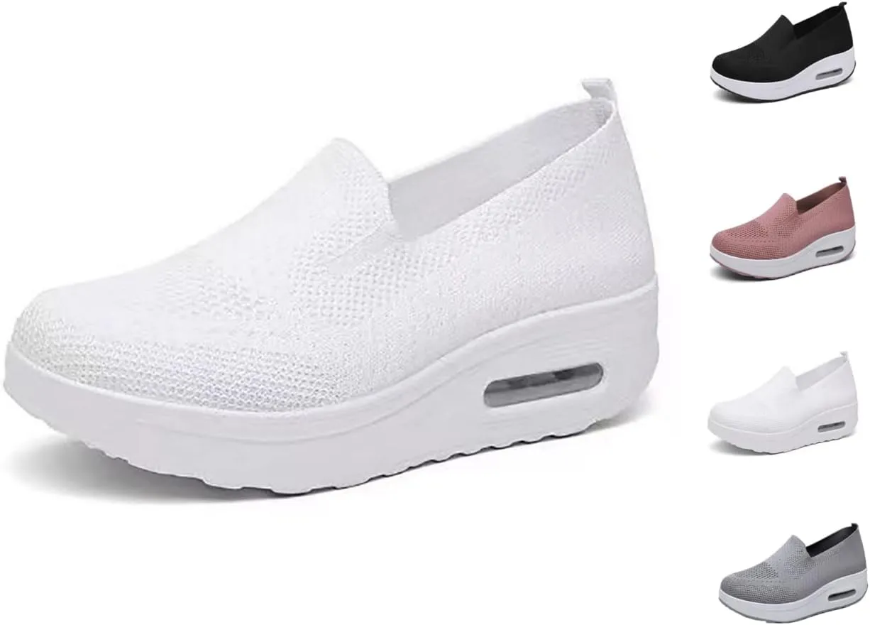 Bridge Cutters Women's Orthopedic Slope Heel Shoes Platform Shoes Orthopedic Road Walking Shoes Skate Shoes Sports Sandals mesh Flat Shoes Sports Outdoor Shoes