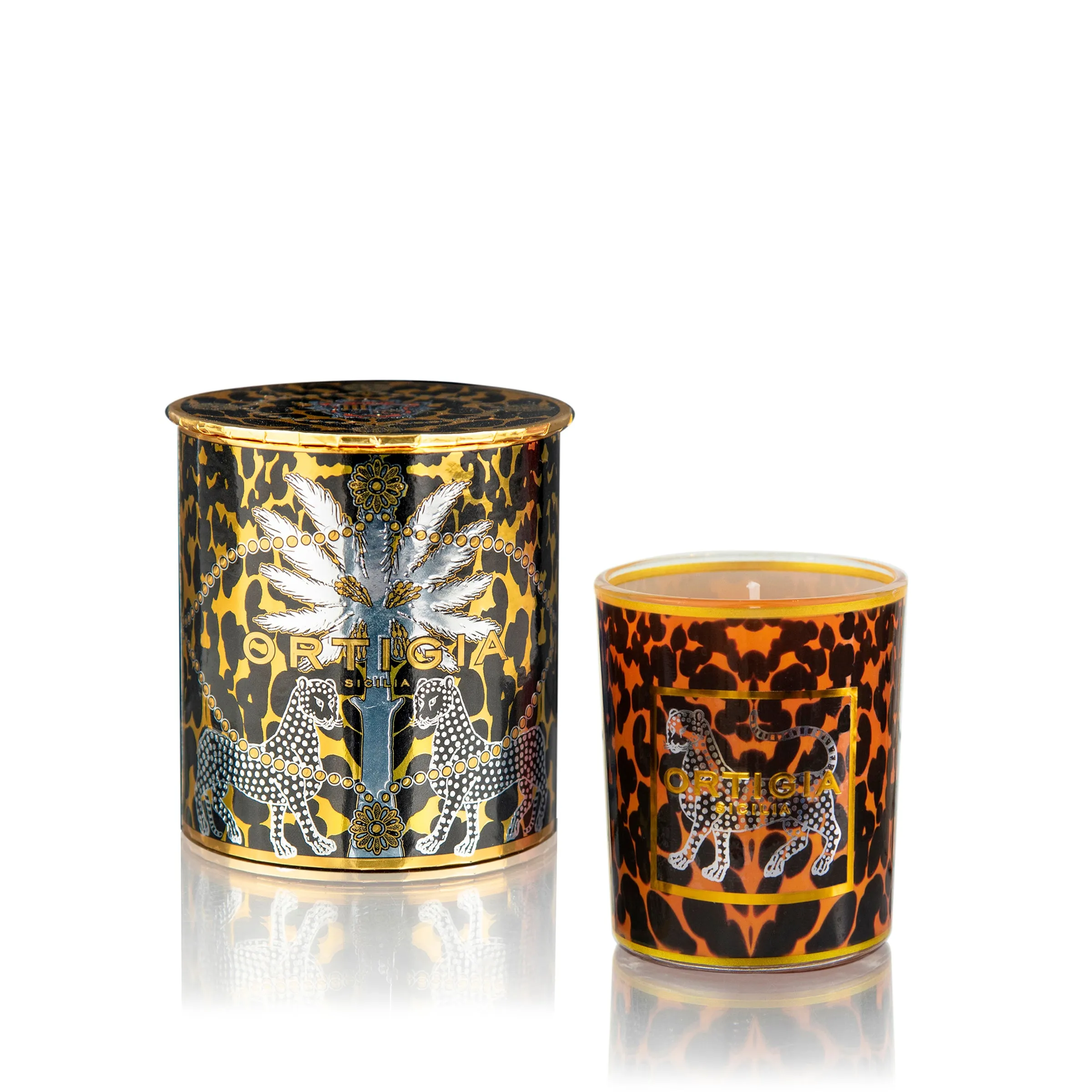 Ortigia Decorated Boxed Candle (150g)