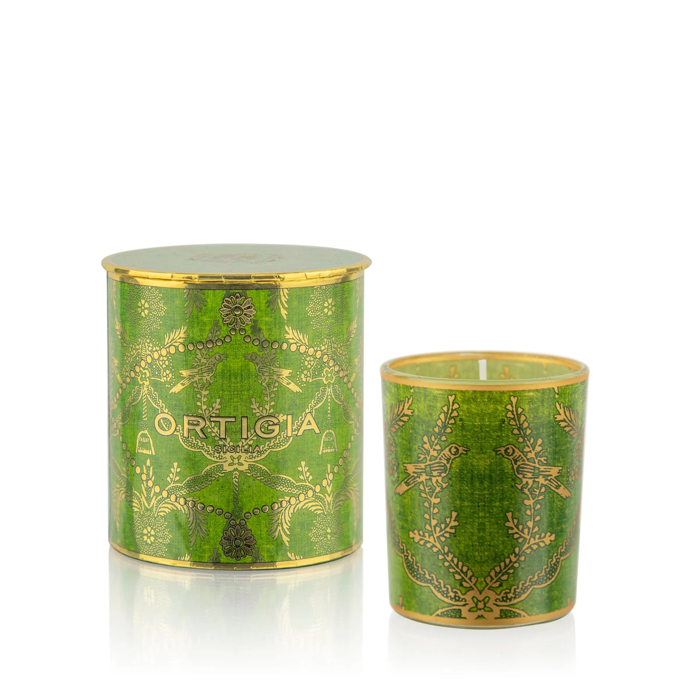 Ortigia Decorated Boxed Candle (150g)