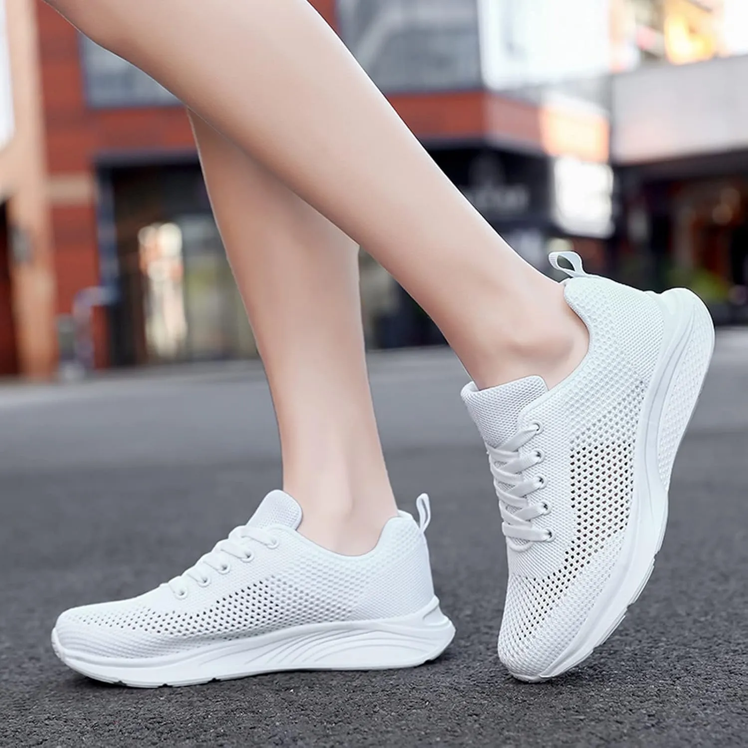 Running Shoes Womens Lightweight Mens Sneakers Nurse Shoes for Women Wide Toe Box Trendy Casual Women Loafers Comfortable Womens Walking Sneakers Wide Width