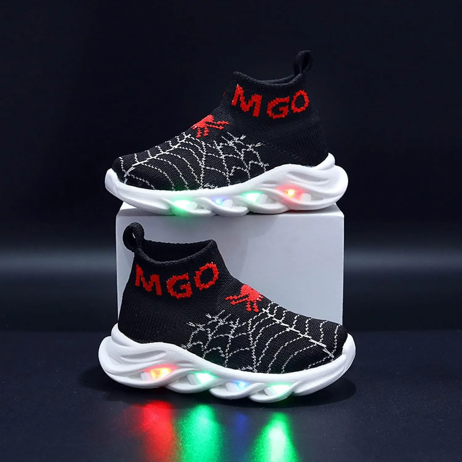 Sneakers for Girls Toddler Girl Tennis Led Light Up Shoes Girls Sneakers Kids Sports Running Walking Shoes for Toddler
