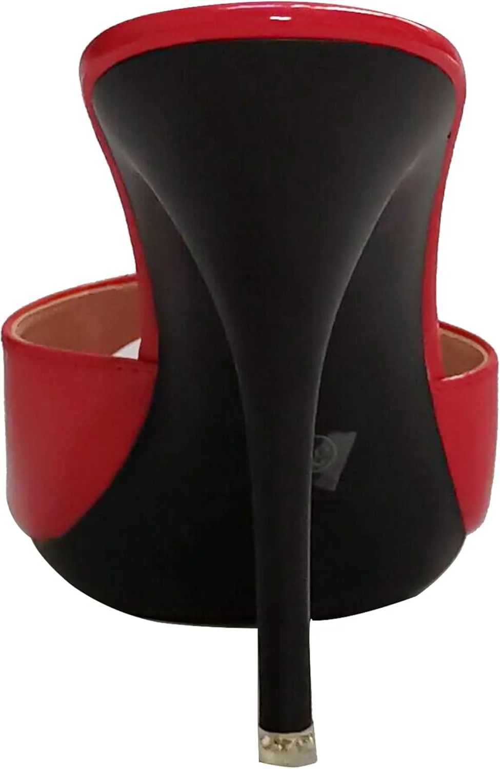 Womens Summer Mule Sandals Stiletto High Heel Dressy Shoes